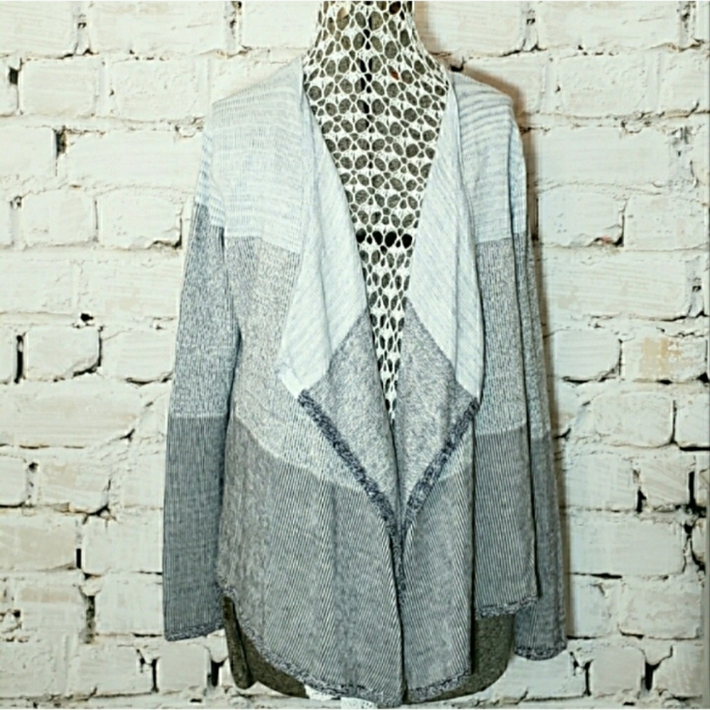 Lou & Grey Open Front Cardigan Sweater